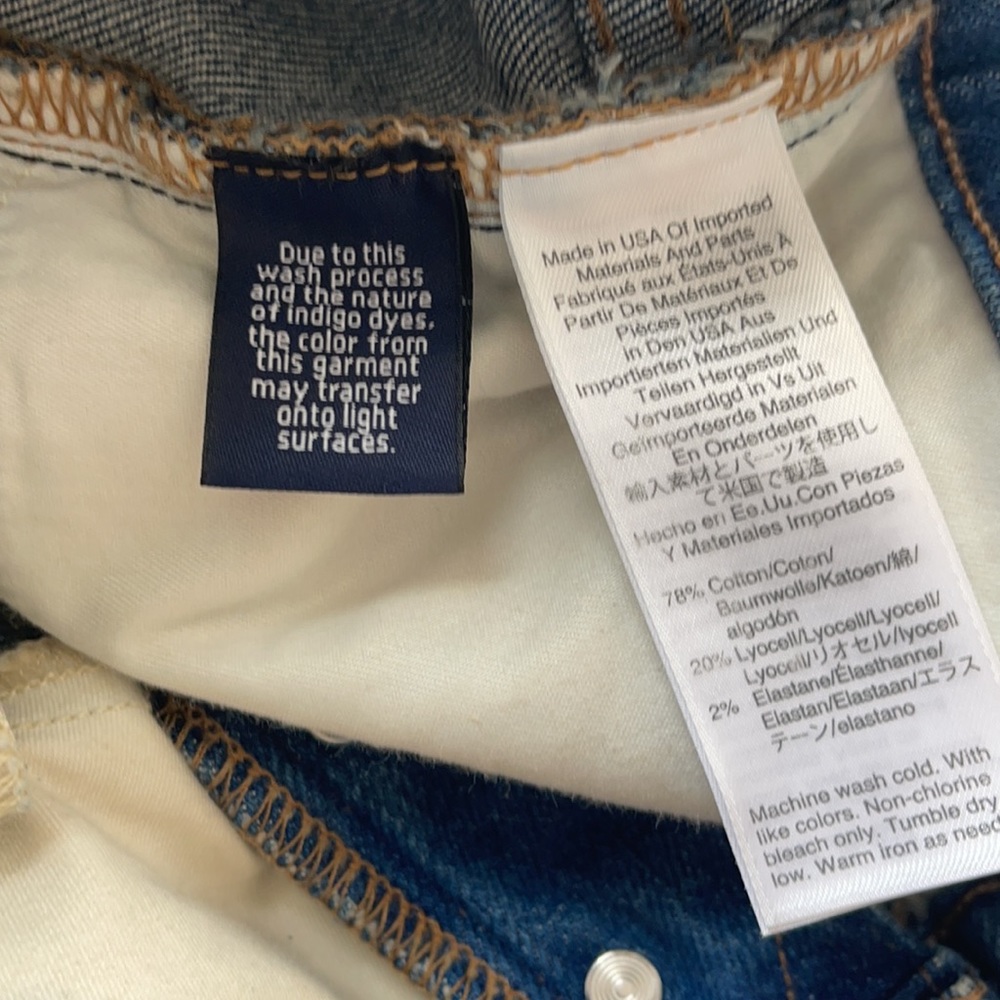 Madewell Rivet & Thread Relaxed Boyfriend Jeans Size 29 - Picture 16 of 16